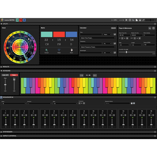 Icosmo Matrix Synth digital synthesizer