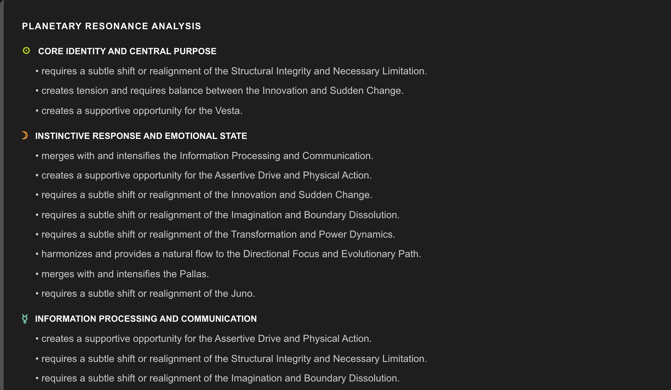 Icosmo Astro Music: the Planetary Resonance Analysis